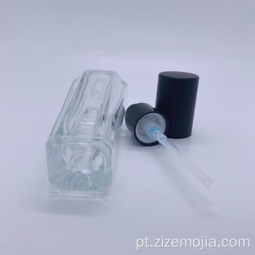 Frasco de soro com embalagem vazia de vidro 50ml